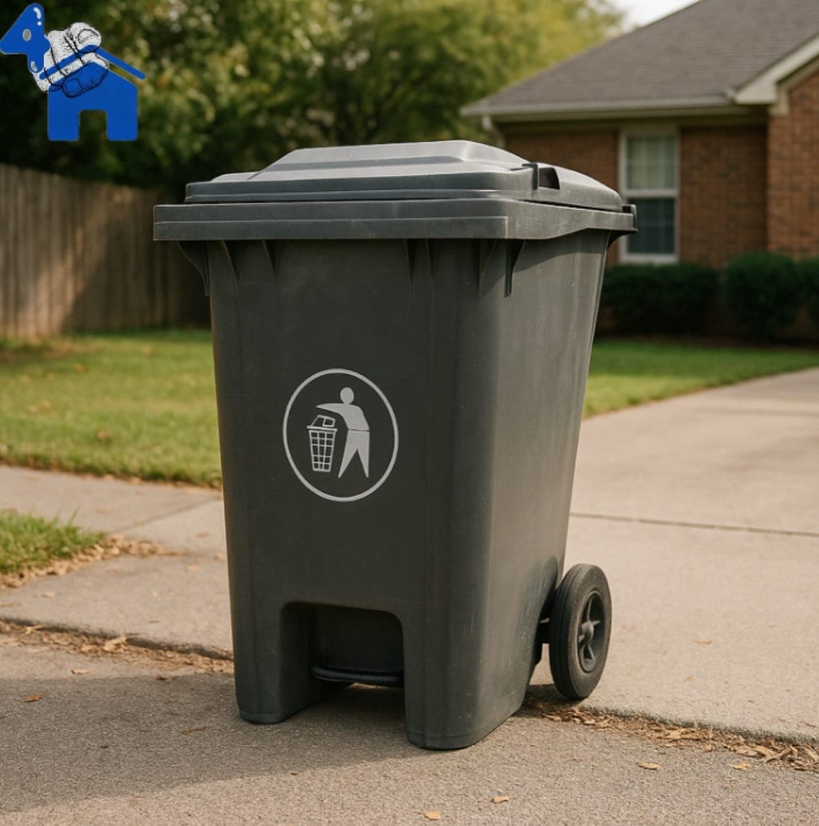 100L Industrial Grade Garbage Bin with Wheels — photo 3 of 4