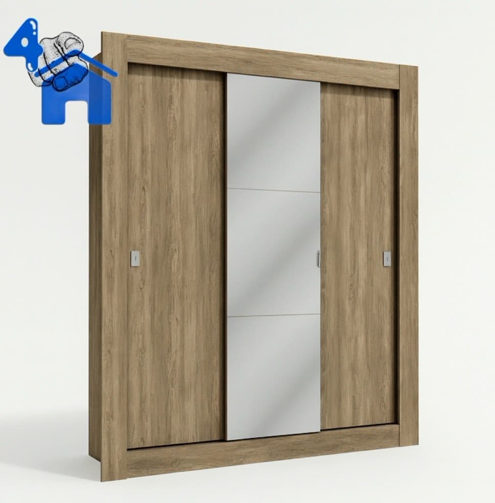 Wood Wardrobe Closet — photo 1 of 6