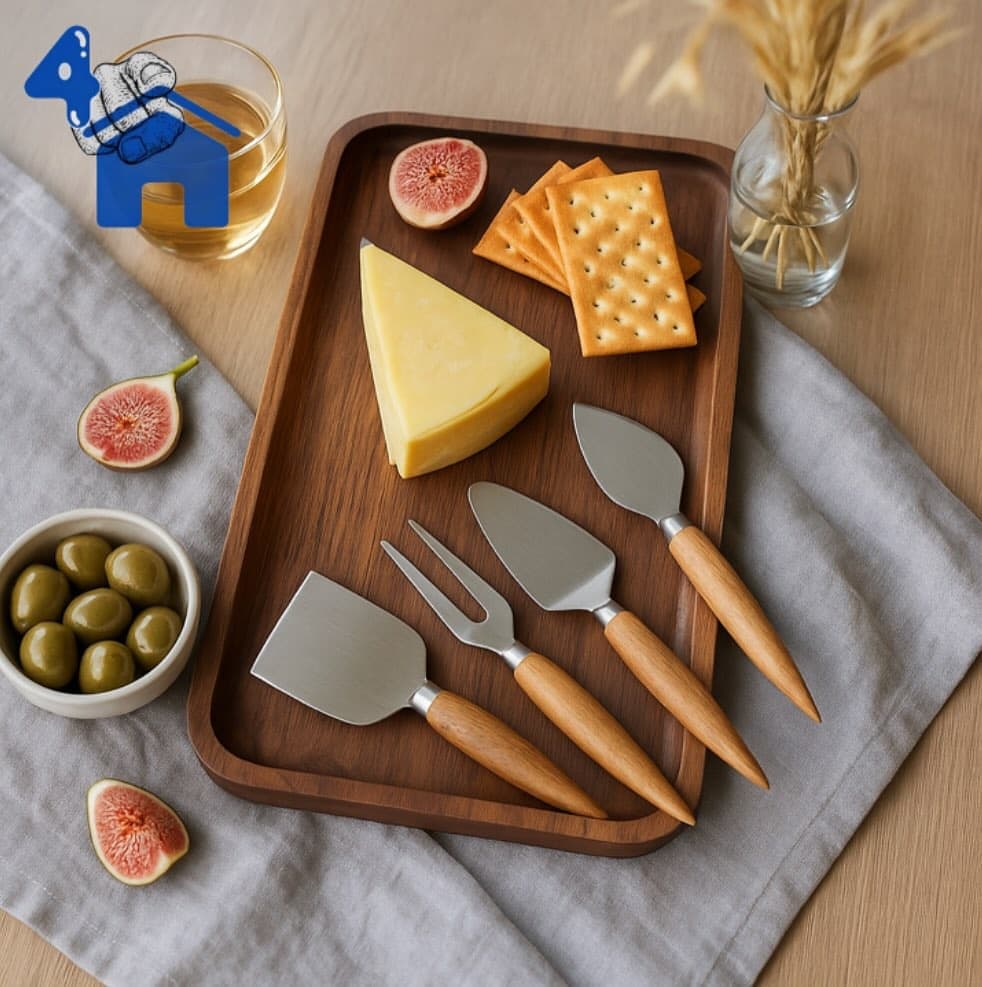 Wooden Serving Tray — photo 2 of 4