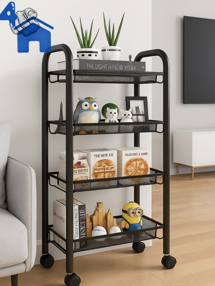 4-Tier Storage Rack — photo 2 of 6