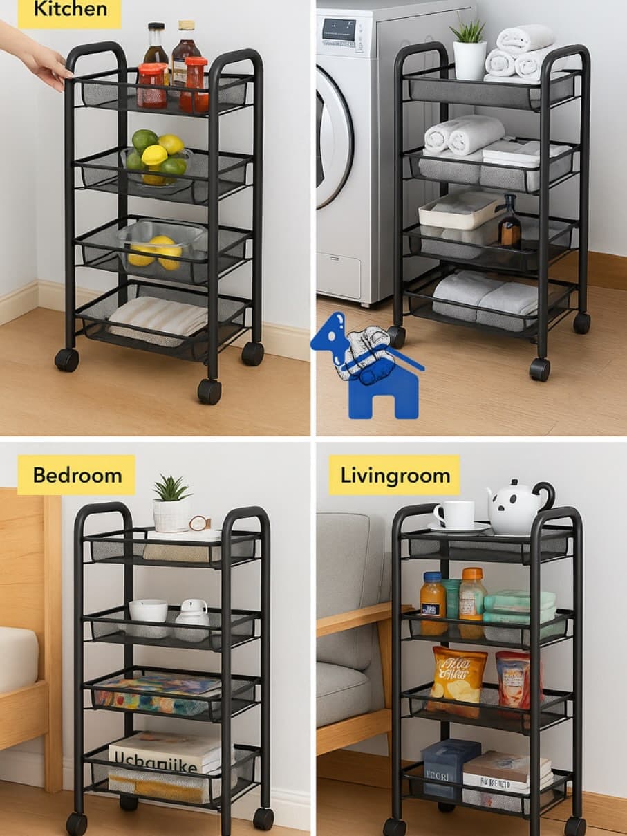 4-Tier Storage Rack — photo 3 of 6