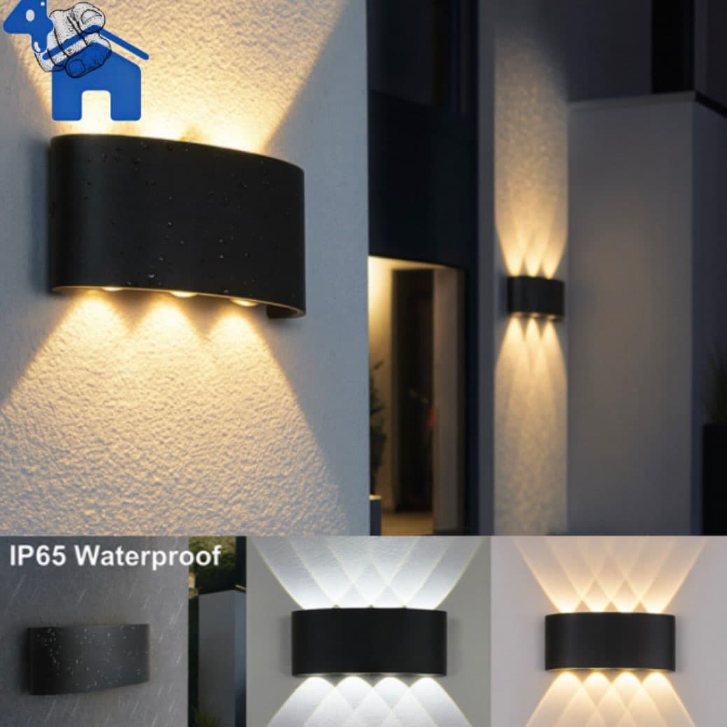 8W Modern LED Wall Light - IP65 Waterproof — photo 8 of 9