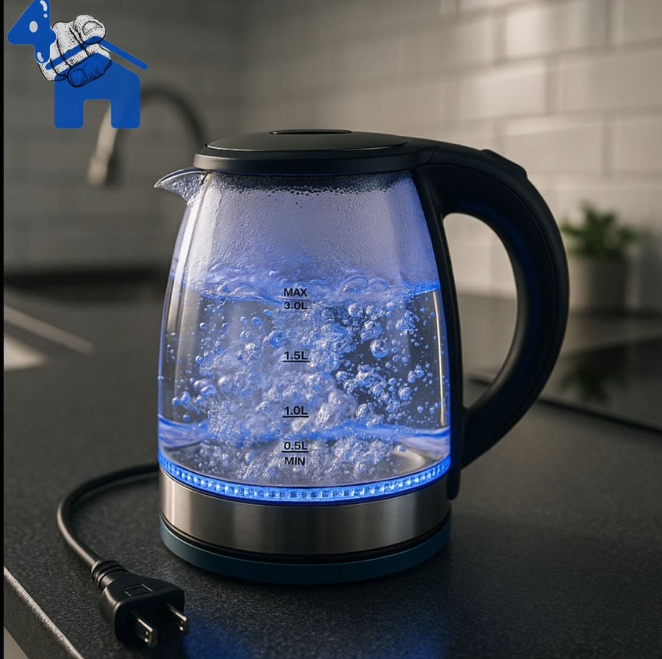 Brentwood Electric Glass Kettle — photo 3 of 5