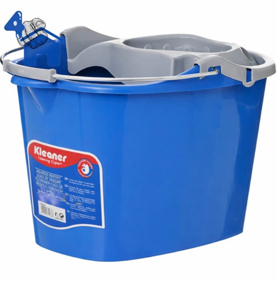 Kleaner 15L Mop Bucket With Squeeze Wringer — photo 1 of 5