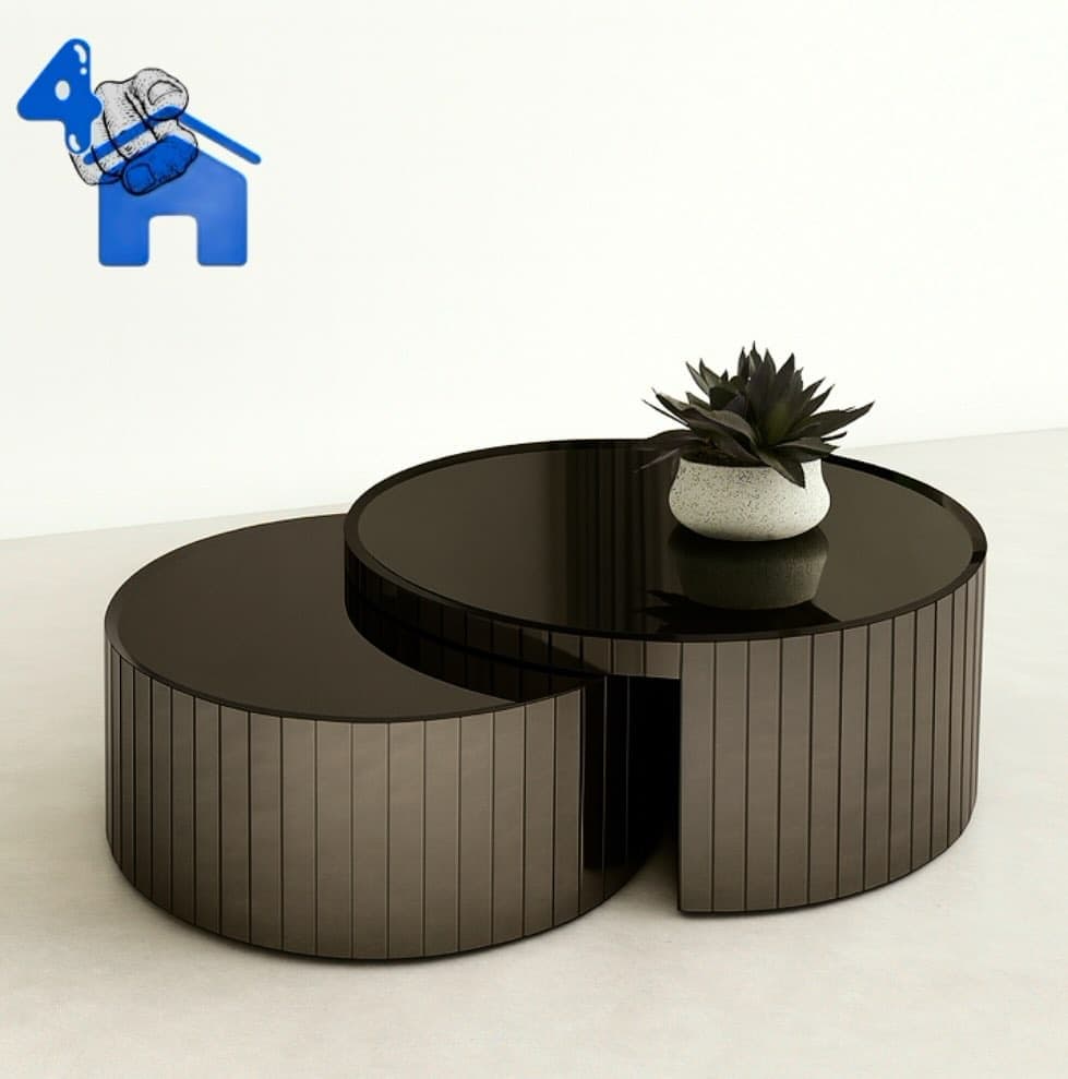 Mirror Glass Coffee Table — photo 1 of 6