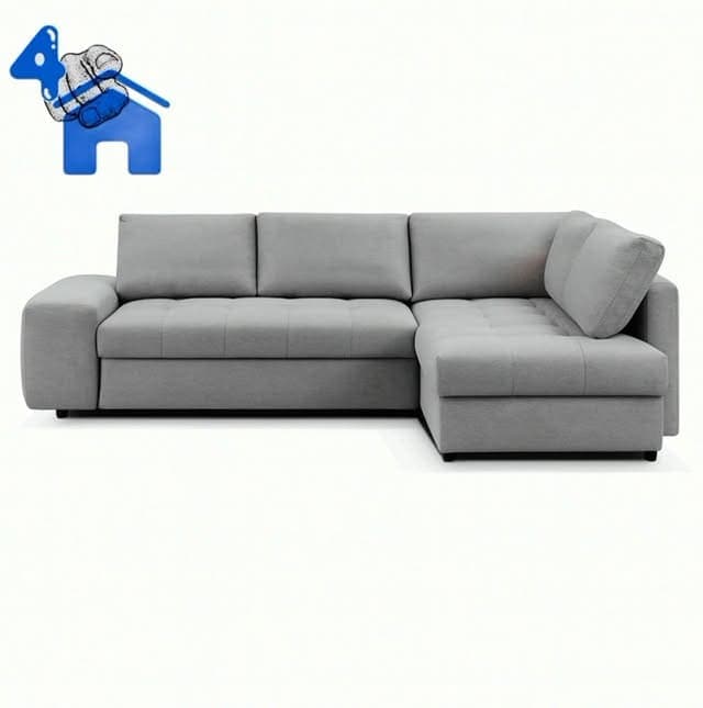 Modern L-shaped Sectional Sofa with Chaise Lounge