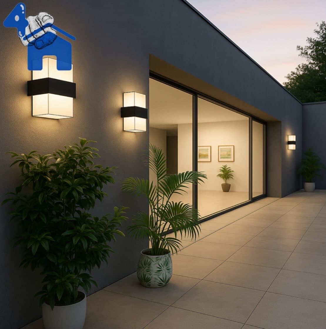 Modern Waterproof Wall Light — photo 2 of 8