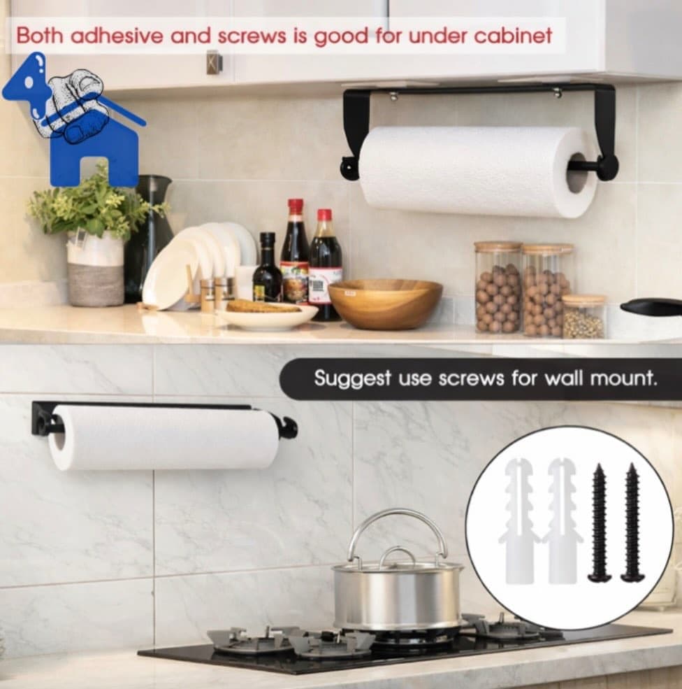 Stainless Steel Paper Towel Holder — photo 3 of 5