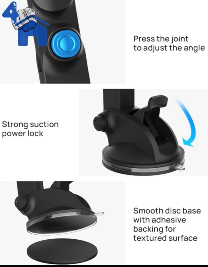 Starlink Mini Dash Mount Suction Cup Holder — photo 4 of 7