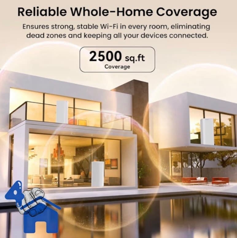 Tenda Dual-Band WiFi 7 Mesh System — photo 2 of 5