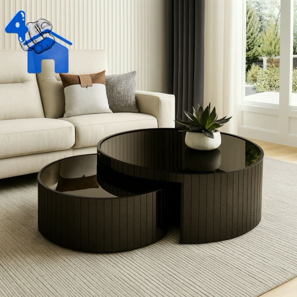 Mirror Glass Coffee Table — photo 4 of 6