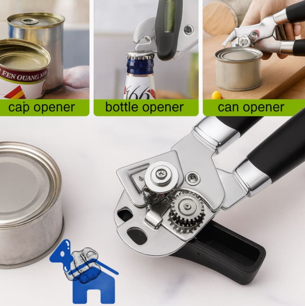 Stainless Steel Multifunctional Can Opener — photo 12 of 13